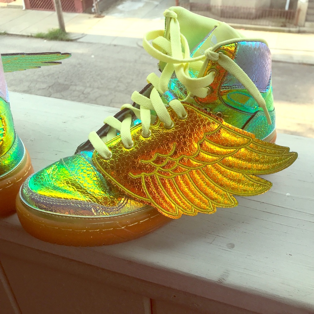 Adidas x Jeremy Scott Foil Wings US 7.5